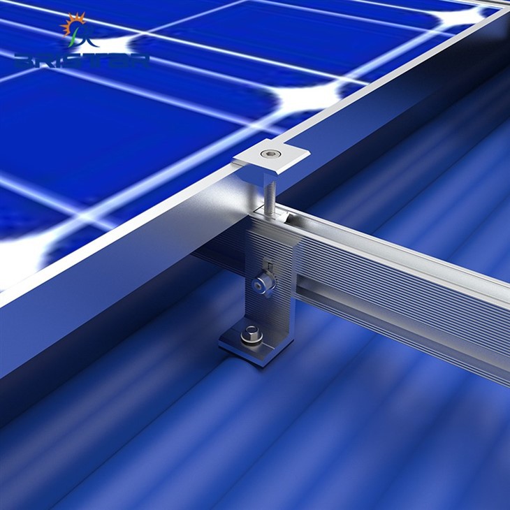 L feet solar mounting bracket